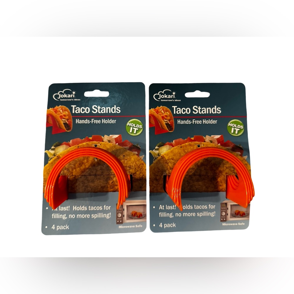 Jokari Orange Taco Stands Set